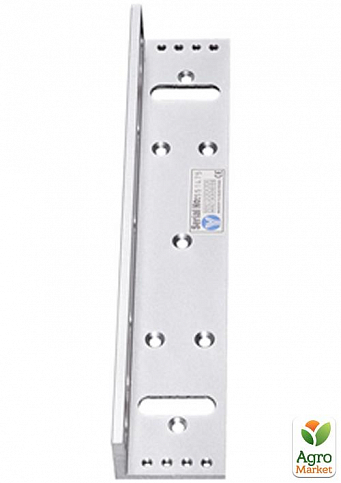 Кронштейн Yli Electronic MBK-180L для крепления электромагнитного замка на узкую дверь.