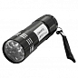 Ліхтарик ультрафіолетовий LEMANSO 3 * R03, 9 UV LED/ LMF9311 чорний (931465)