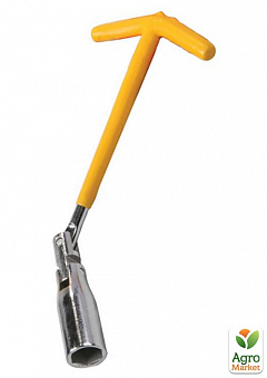Ключ свечной Т-образный с шарниром 16 мм ТМ MASTER TOOL 73-01002