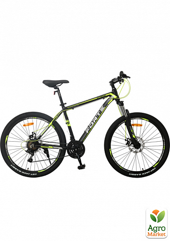 Велосипед FORTE EXTREME размер рамы 19" размер колес 27,5" черно-желтый (117147)
