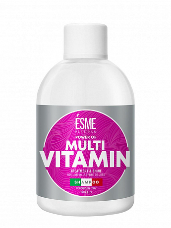 Шампунь для слабых волос, склонных к выпадению, с витаминным комплексом ТМ "ESME" 1000г