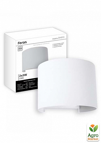 Архітектурний світильник Feron DH013 білий