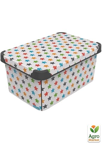 Коробка Qutu Style Box Кольорові Зірки 10 л