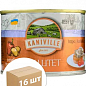 Паштет м'ясний з грибами та паприкою ТМ "Kaniville" 185г упаковка 16 шт