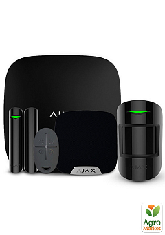 Комплект бездротової сигналізації Ajax StarterKit + HomeSiren black2