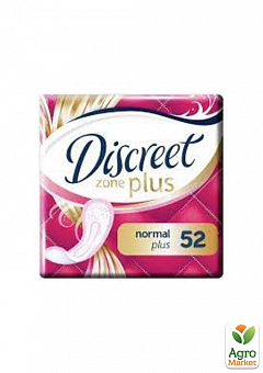 DISCREET Щоденні гігієнічні прокладки Normal Plus 52шт1