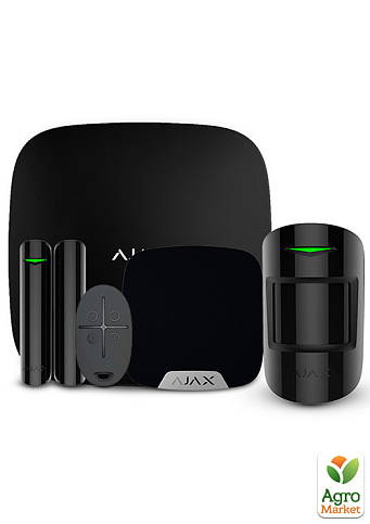 Комплект беспроводной сигнализации Ajax StarterKit + HomeSiren black
