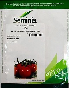 Томат "Президент 2 F1" ТМ "Seminis" 500шт2