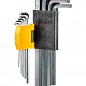 Набір шестигранних ключів 9 шт. 1,5–10 мм INGCO купить