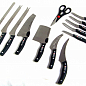 Набір ножів Miracle Blade 13 in 1 у подарунок Силіконові кришки Silicone lids 6 шт SKL11-277569 купить