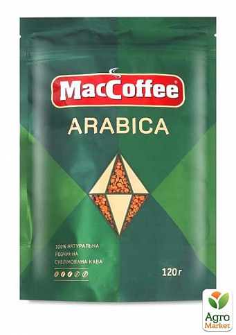 Кофе растворимый Арабика ТМ "MacCoffee" 120г упаковка 12 шт - фото 2