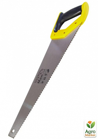 Ножовка столярная MASTERTOOL 7TPI MAX CUT 450 мм закаленный зуб 3D заточка полированная 14-2045