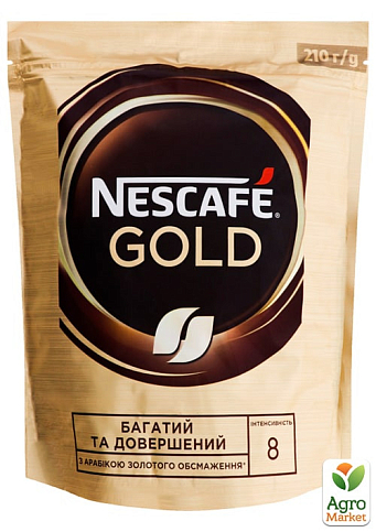 Кава розчинна Голд ТМ "Nescafe" 210г