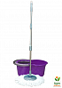 Набор для уборки Planet Spin Mop Mini 14 л пурпурный (6842)