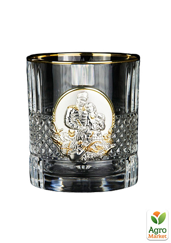 Набор для виски «Казаки» Boss Crystal, 6 бокалов, золото, серебро, хрусталь (B6KOZ1GG) - фото 6