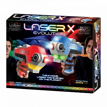 Игровой набор для лазерных боев - LASER X EVOLUTION ДЛЯ ДВУХ ИГРОКОВ - фото 2