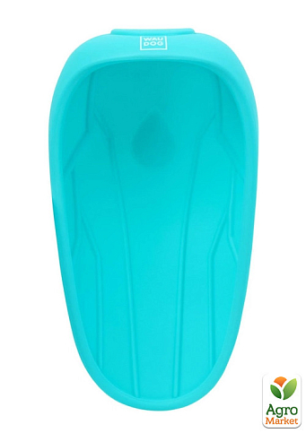 Поилка-насадка на бутылку WAUDOG Silicone, 165х90 мм голубой (50772)