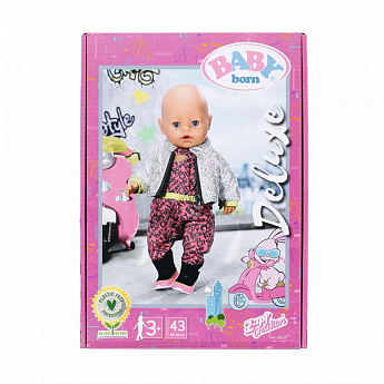 Набір одягу для ляльки BABY BORN серії "City Deluxe"- ПРОГУЛЯНКА НА СКУТЕРІ - фото 2