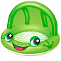 Дитячий надувний басейн "Жаба" зелений з навісом 97 х 66 см ТМ "Bestway" (52189)