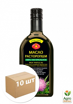 Масло расторопши ТМ "Агросельпром" 350мл упаковка 10шт2