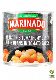 Квасоля в томатному соусі ТМ "Марінадо" 410г (425мл)1