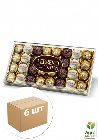 Цукерки (Колекція) ТМ "Ferrero" 359г упаковка 6шт