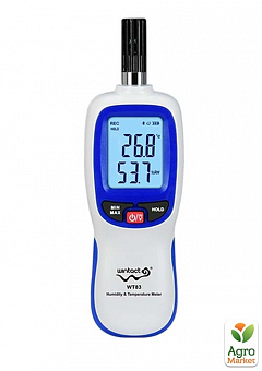 Термогігрометр 0-100%, -20-70°C WINTACT WT831