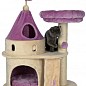 Будиночок-замок для кішки My Kitty Darling, маленький (90см, бежевий/бузковий) "TRIXIE" TX-44851