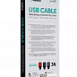 Кабель USB Gelius Pro Splitter 3in1 GP-UC130 Black цена