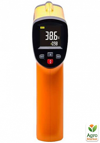 Бесконтактный инфракрасный термометр (пирометр) цв дисплей, -50-550℃, 12:1, EMS=0,1-1  BENETECH GM550H - фото 4