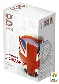 Чай чорний листовий (Англійська) до сніданку Grace 100г1