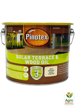 Олія для обробки дерева Pinotex Solar Terrace & Wood Oil Безбарвний 2,33 л1