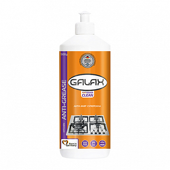 GALAX das POWER-CLEAN Засіб для видалення жиру з кухонних поверхонь 500 г Запаска