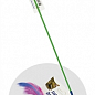 Природа Игрушка для кошек палочка с перьями (4044210)