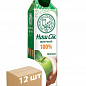 Яблочный сок ОКЗДП ТМ "Наш сок" TGA Square 0.95 л в упаковке 12 шт