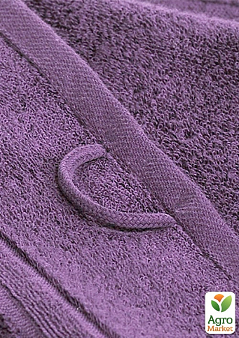 Махровое полотенце Aqua fiber Premium TM IDEIA 70х140 см фиолетовый 8-29954*010 - фото 2