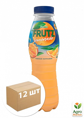 Соковый напиток Frutz (апельсин) ТМ "Sandora" 0,4л упаковка 12шт