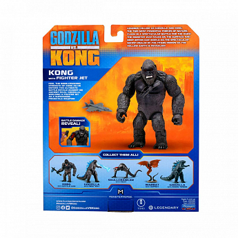 Фігурка GODZILLA VS. KONG – Конг з винищувачем (15 см) - фото 4