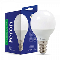 Світлодіодна лампа Feron LB-745 6W E14 2700K2
