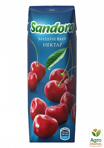 Нектар вишневий ТМ "Sandora" 0,25 л упаковка 15шт - фото 2
