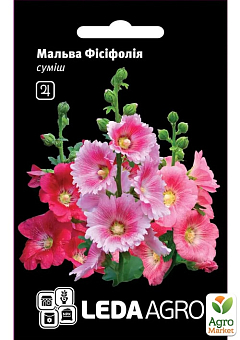 Мальва "Фисифолия" смесь ТМ "Leda Agro" 0,2г1