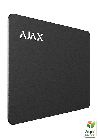 Карта Ajax Pass black (комплект 100 шт) для управління режимами охорони системи безпеки Ajax - фото 3