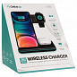 Беспроводное ЗУ Gelius Pro Wireless Charger 3in1 15W GP-AWC01 Black  купить