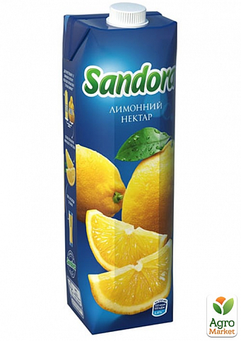 Нектар лимонний ТМ "Sandora" 0,95 л упаковка 10шт - фото 2