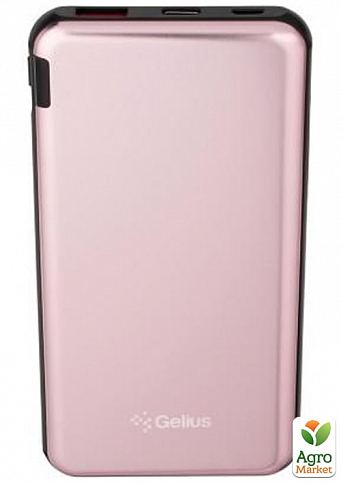 Додаткова батарея Gelius Pro UltraThinSteel GP-PB10-210 10000mAh Pink - фото 3
