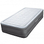 Надувне ліжко з вбудованим електронасосом PremAire, односпальне, сіре ТМ "Intex" (64482)