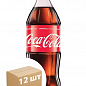 Газований напій (ПЕТ) ТМ "Coca-Cola" 1л упаковка 12шт