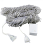 Гірлянда штора, проз. шнур, 3*1,5 м, біла, з перехідником 240 LED (3*1,5W) цена