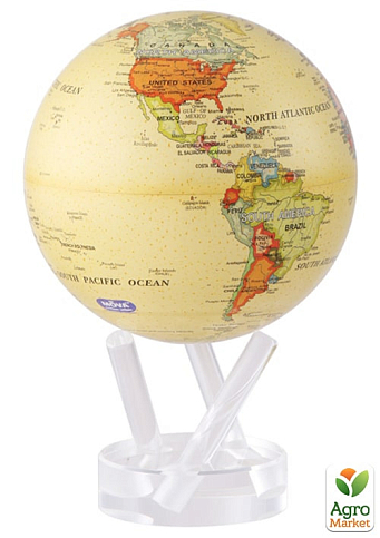 Гіро-глобус Solar Globe Mova Ретро карта 11,4 см (MG-45-ATE)