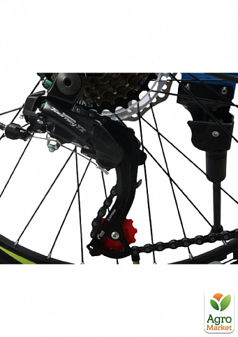 Велосипед FORTE FIGHTER размер рамы 13" размер колес 24" дюйма черно-синий (117097) - фото 3